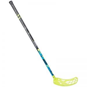 Kij do unihokeja Exel Beep! 82 cm z owijką czarno-niebieski