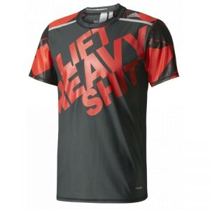 Koszulka kompresyjna adidas Techfit Chill Fitted Slogan Tee M BK1113