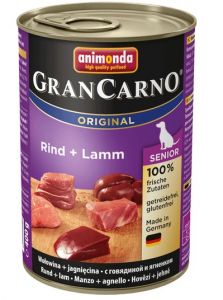 Animonda GranCarno Senior Rind Lamm Wołowina + Jagnięcina 400g
