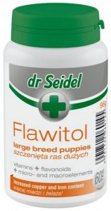 Dr Seidel Flawitol dla szczeniąt ras dużych 200 tabl.