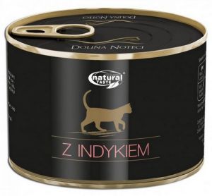 Natural Taste Kot z indykiem puszka 185g