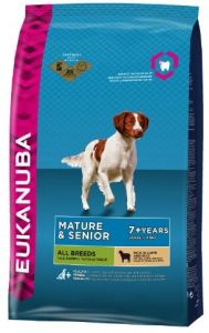 Eukanuba Mature & Senior Lamb & Rice All Breeds 12kg