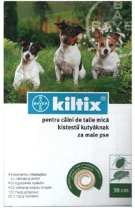 Kiltix obroża przeciw pchłom i kleszczom dla małych psów 38cm
