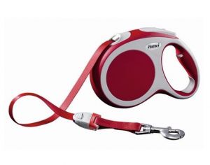 Flexi Vario Smycz taśma L 5m czerwona [FL-0111]
