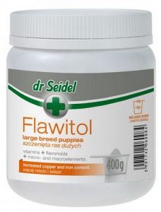 Dr Seidel Flawitol dla szczeniąt ras dużych - proszek 400g