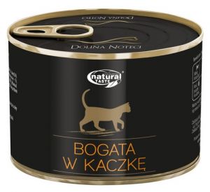 Natural Taste Kot z kaczką puszka 185g