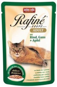 Animonda Rafiné Soupé Adult Wołowina i Gęś + Jabłko saszetka 100g