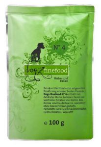 Dogz Finefood N.04 Kurczak i bażant saszetka 100g