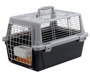 Ferplast Atlas Vision 20 - transporter z otwieranym dachem niebieski [73019099]