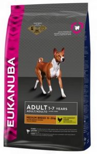 Eukanuba Adult Medium Breed 15kg