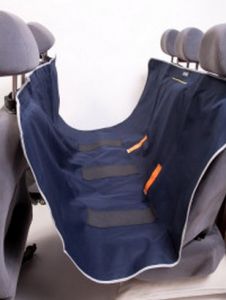 Kardiff Kardimata Anti Slip z zamkiem (podstawowa) 137x167 granatowa - mata samochodowa na tylne fot