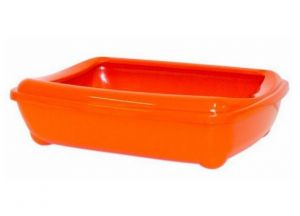 Yarro/Moderna Kuweta owalna z ramką mała 42cm pomarańczowa [Y3600]