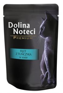 Dolina Noteci Premium Kot Filet z tuńczyka saszetka 85g
