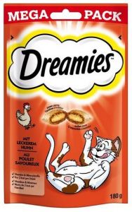 Dreamies Kurczak Mega Pack - przysmak dla kota 180g