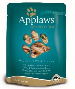 Applaws saszetka dla kota Tuńczyk, Anchois i Wodorosty 70g