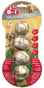 8in1 Delights Bones Balls S - Kuleczki do żucia 4szt