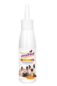 Amiwet Emulsja do czyszczenia uszu dla psów i kotów 100ml