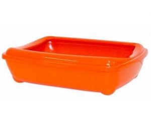 Yarro/Moderna Kuweta owalna z ramką Fun duża 50cm pomarańczowa [Y3610]