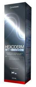 Hexoderm Excellence - szampon regulujący mikroflorę skóry z fitosfingozyną i chlorheksydyną dla kota