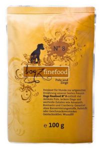 Dogz Finefood N.08 Indyk i koza saszetka 100g