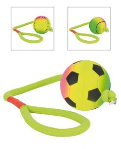 Trixie Piłka neonowa na sznurku 6/30cm [3459]