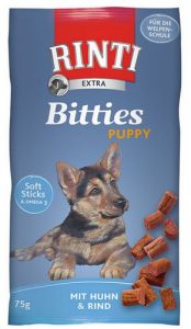 Rinti Extra Bitties Puppy Huhn & Rind - kurczak i wołowina 75g