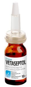 Vetaseptol krople do oczu i nosa 10ml