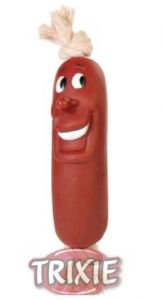 Trixie Kiełbasa winylowa ze sznurkiem 11cm [3242]