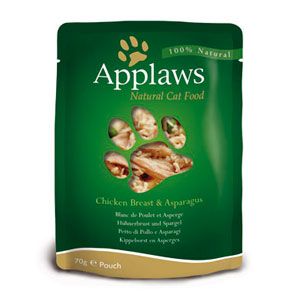Applaws saszetka dla kota Kurczak i Szparagi 70g
