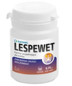 Lespewet dla kota 50tabl.