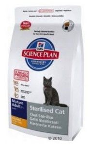 Hill\'s Feline Mature Adult Senior 7+ Sterilised Chicken 3,5kg