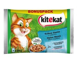 Kitekat Rybne dania saszetki 4x100g