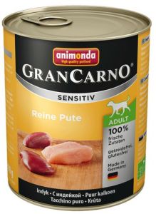 Animonda Gran Carno Sensitiv Indyk 800g