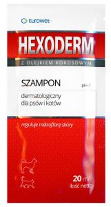 Hexoderm - szampon dermatologiczny saszetka 20ml - 1 sztuka