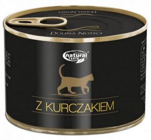 Natural Taste Kot z kurczakiem puszka 185g