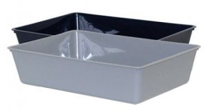 Yarro/Moderna Kuweta prosta bez ramki mała 42cm granatowa [Y3602G]