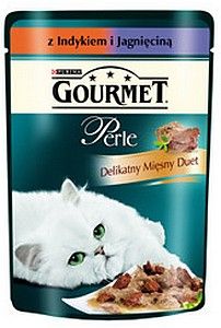 Gourmet Perle Indyk & Jagnięcina saszetka 85g