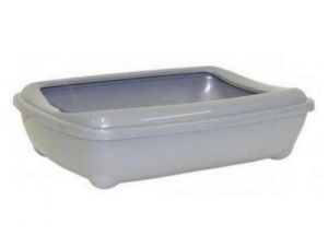 Yarro/Moderna Kuweta owalna z ramką mała 42cm srebrna [Y3601]