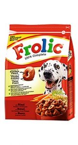 Frolic Oryginalny Rind, Karotten & Getriede - Wołowina, marchew i zboża 1,5kg