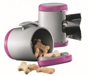 Flexi Vario Multi Box różowy - dodatkowy pojemnik do smyczy Vario [FL-0654]