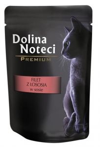 Dolina Noteci Premium Kot Filet z łososia saszetka 85g