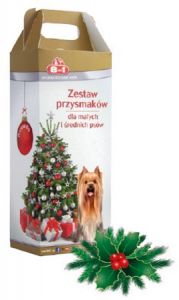 8in1 Zestaw świąteczny dla psa Small & Medium
