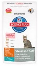 Hill\'s Feline Young Adult Sterilised Cat Tuna 3,5kg