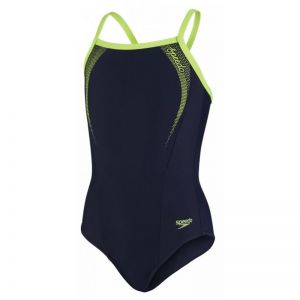Strój kąpielowy Speedo Sports Logo Thinstrap Navy Junior 8-09729B064