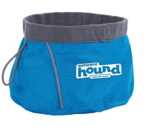 Outward Hound Miska podróżna niebieska [23002]