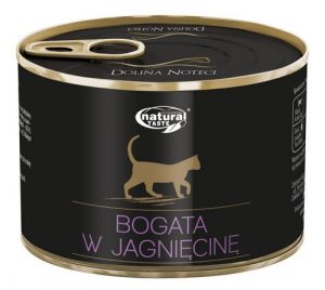Natural Taste Kot z jagnięciną puszka 185g