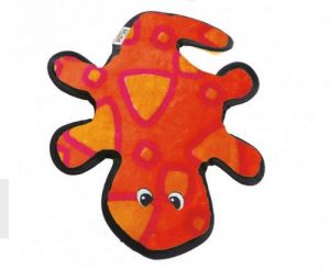 Outward Hound Invincibles Gecko orange/pink 2 piszczałki [32071]