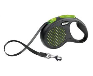 Flexi Smycz Design taśma M-L 5m zielony