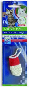 Micromed Cat Finger blistr - czyścik do zębów kota