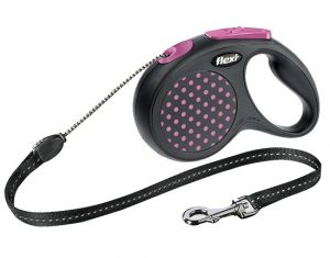 Flexi Smycz Design linka S 5m różowy